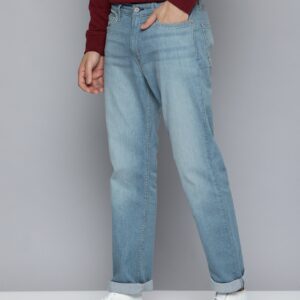 Men Blue 511 Slim Fit Light Fade Stretchable Jeans